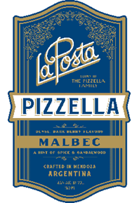 Pizzella Malbec 2021 Label