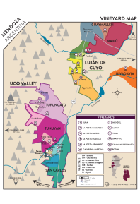 Rosé of Malbec 2021 Regional Map