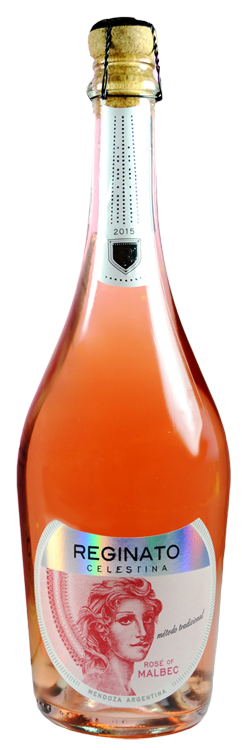 "Celestina" Sparkling Rosé of Malbec 2015
