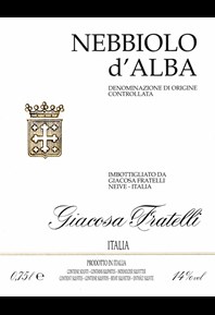 Nebbiolo d'Alba 2021 Label