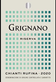 Chianti Rufina Riserva 2020 Label