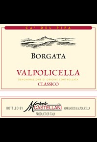 Valpolicella Classico 'Borgata' 2022 Label