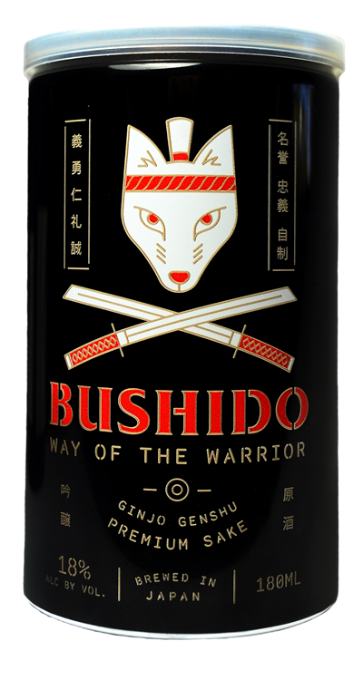 Way of the Warrior Sake Can