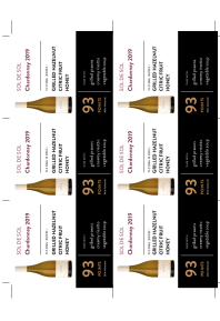 Chardonnay 2019 Shelf Talker
