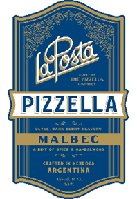 Pizzella Malbec 2022 Label