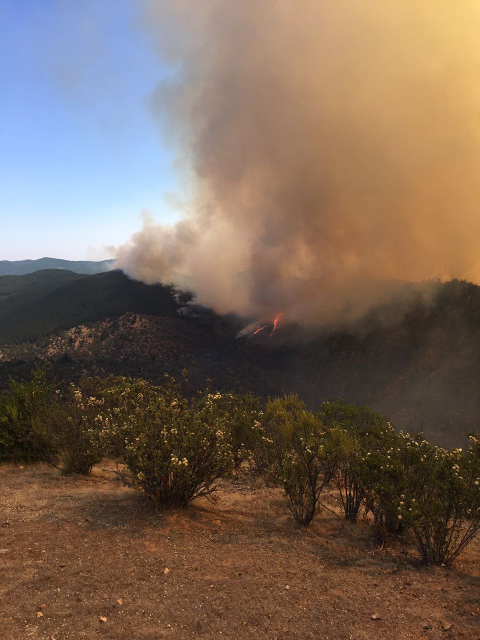 UPDATE: Fires in Chile