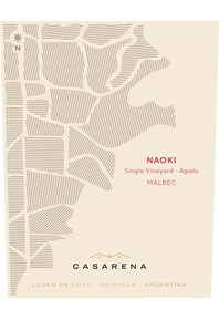 Single Vineyard Naoki's Malbec 2019 Label