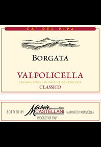 Valpolicella Classico 'Borgata' 2023 Label