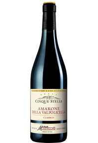 Amarone Della Valpolicella Classico 'Cinque Stelle' 2018 Bottle Shot