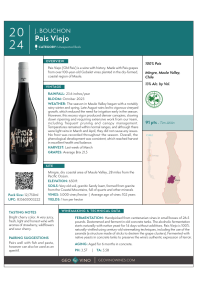 Pais Viejo 2024 Product Sheet