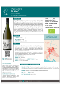 Blanc 2024 Product Sheet