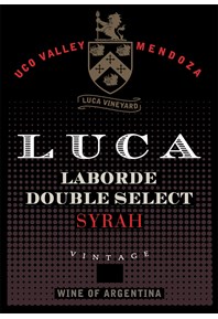 Laborde Double  Select Syrah 2018 Label