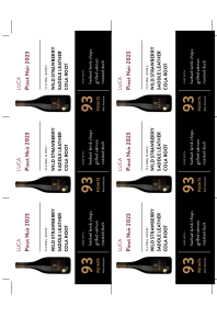 Pinot Noir 2023 Shelf Talker