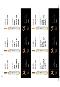 Semillon 2025 Shelf Talker