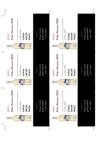 Pedro Ximenez 2026 Shelf Talker