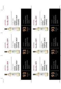 Semillon 2019 Shelf Talker