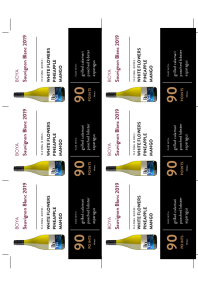 Sauvignon Blanc 2019 Shelf Talker