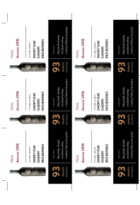 Amorio 2016 Shelf Talker