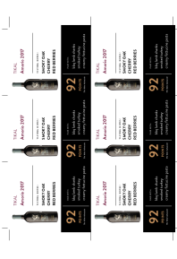 Amorio 2017 Shelf Talker