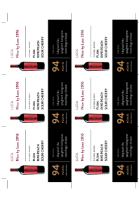 Nico by Luca 2016 Shelf Talker