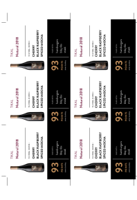 Natural 2018 Shelf Talker