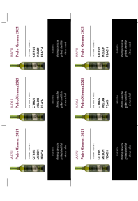 Pedro Ximenez 2021 Shelf Talker