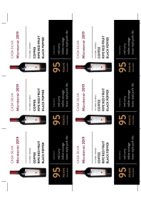Microterroir 2019 Shelf Talker