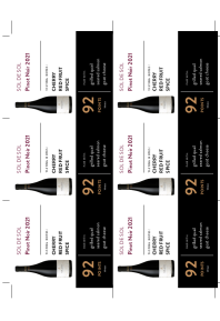 Pinot Noir 2021 Shelf Talker