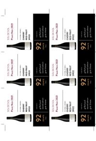 Pinot Noir 2021 Shelf Talker