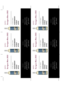 Sauvignon Blanc 2022 Shelf Talker