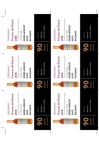 Vinsanto del Chianti 2018 Shelf Talker