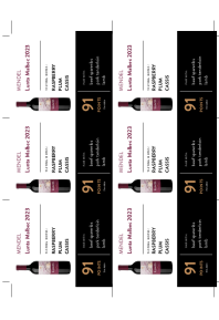 Lunta Malbec 2023 Shelf Talker