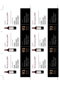 Nico by Luca 2019 Shelf Talker