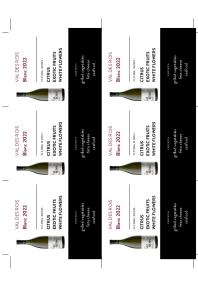 Blanc 2022 Shelf Talker