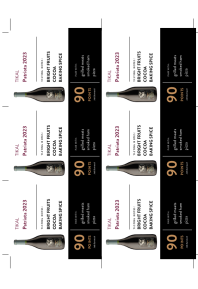 Patriota 2023 Shelf Talker