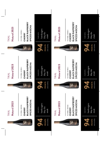 Natural 2023 Shelf Talker