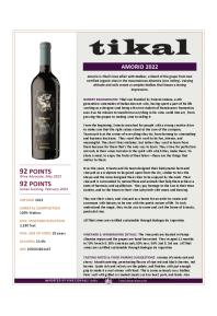 Amorio 2022 Product Sheet